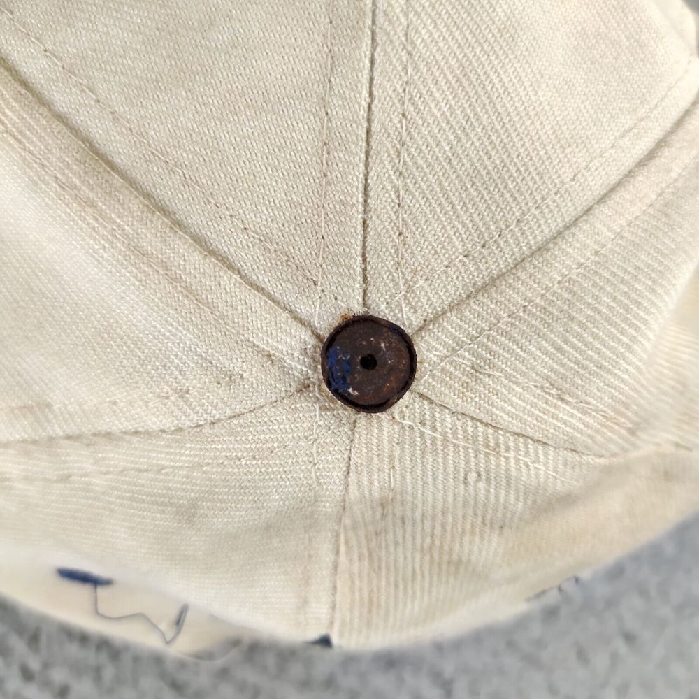 Vintage 1990s Dallas Cowboys Eastport Big Star Script Logo Snapback Hat Spellout - Picture 16 of 16